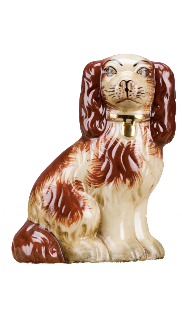 Staffordshire Dog - Small - Rust
