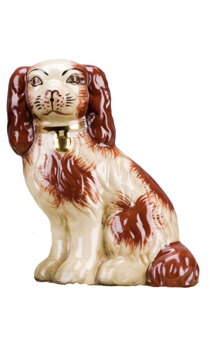 Staffordshire Dog - Small - Rust