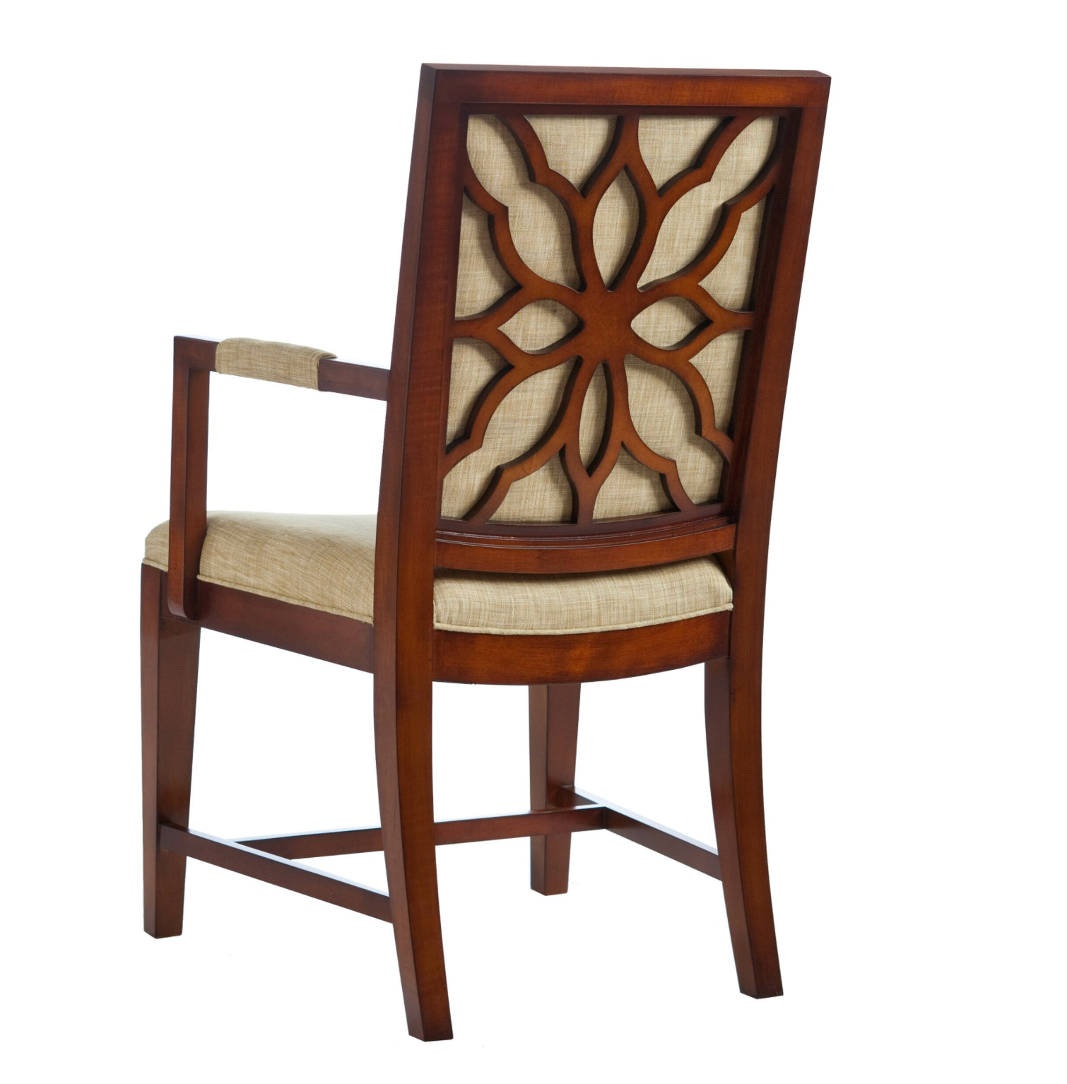 Floral Back Armchair