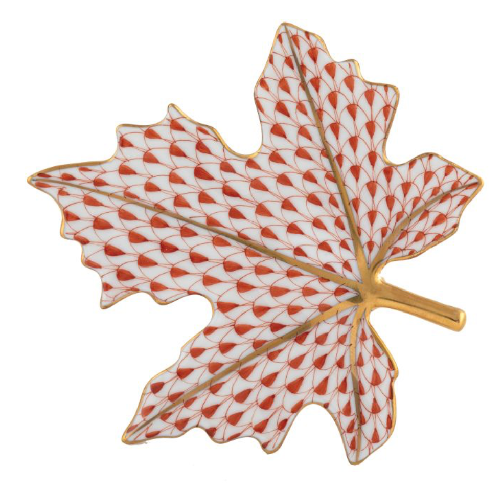 Herend Maple Leaf