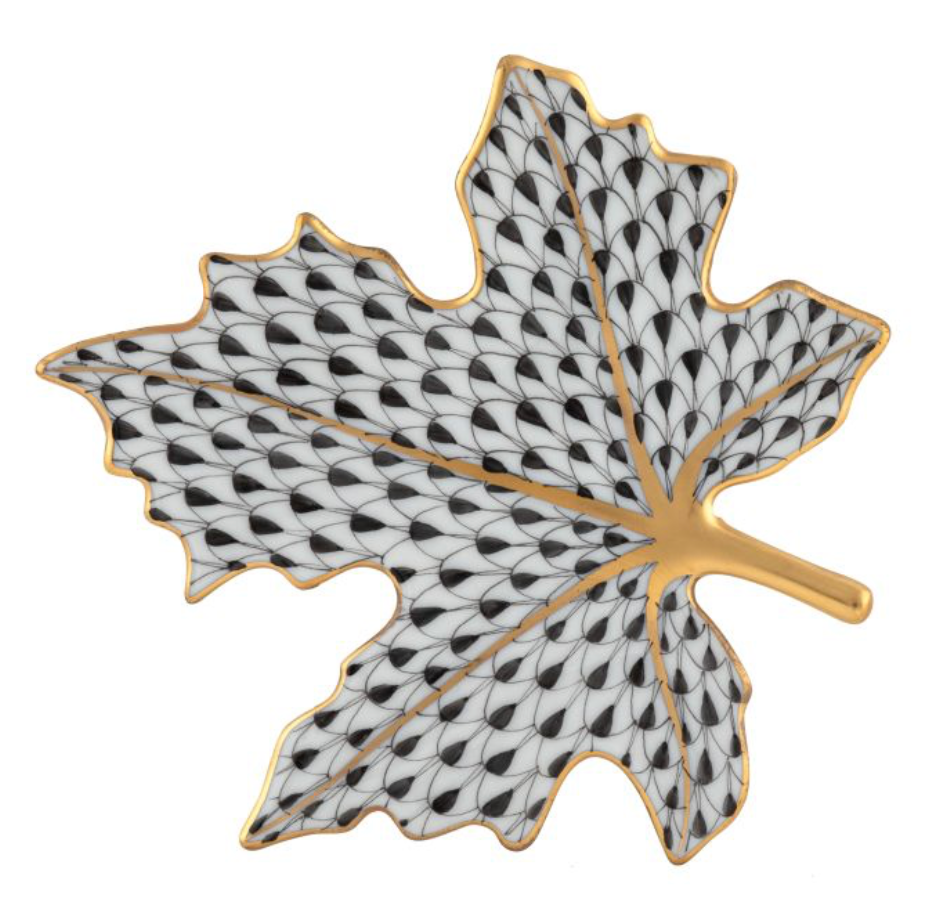 Herend Maple Leaf