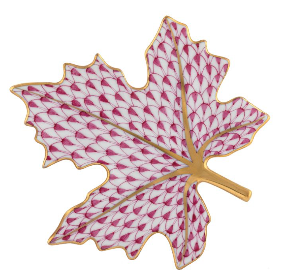 Herend Maple Leaf