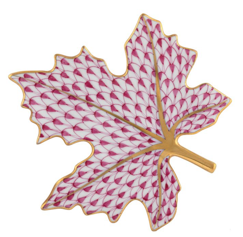 Herend Maple Leaf