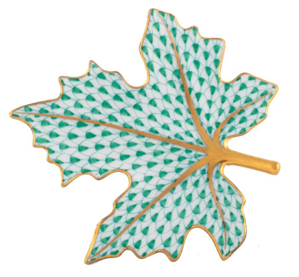 Herend Maple Leaf