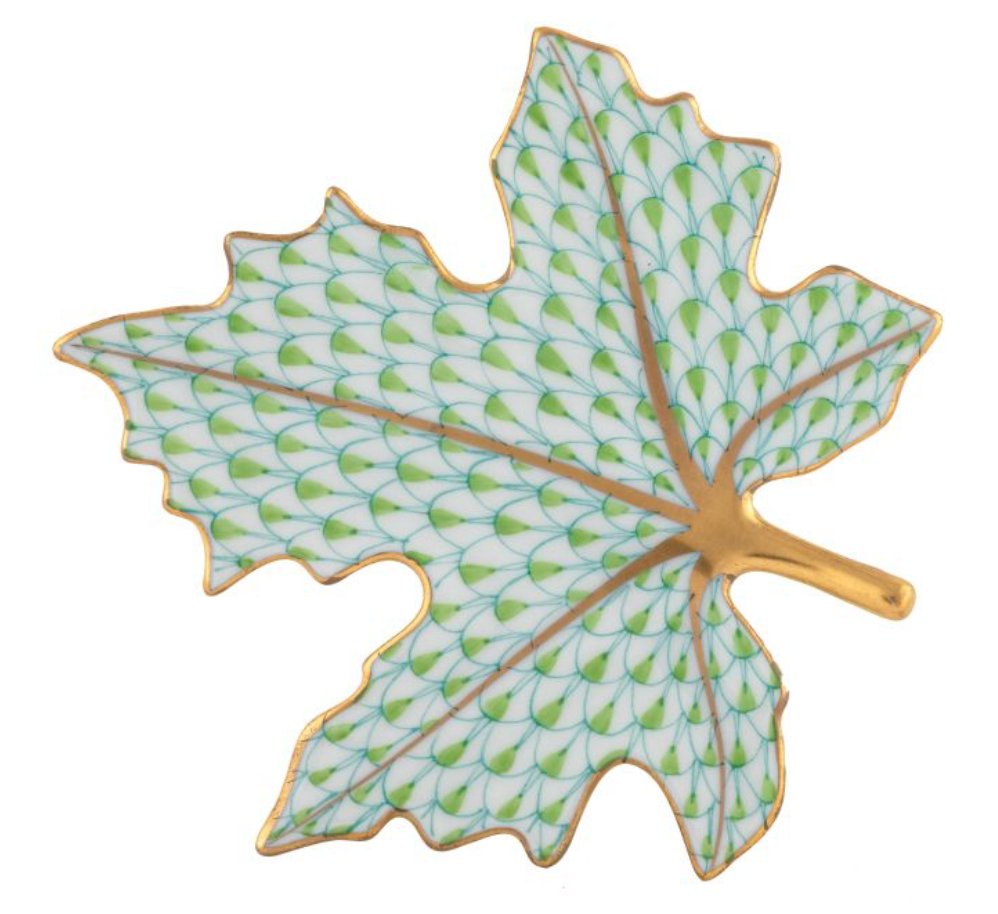 Herend Maple Leaf