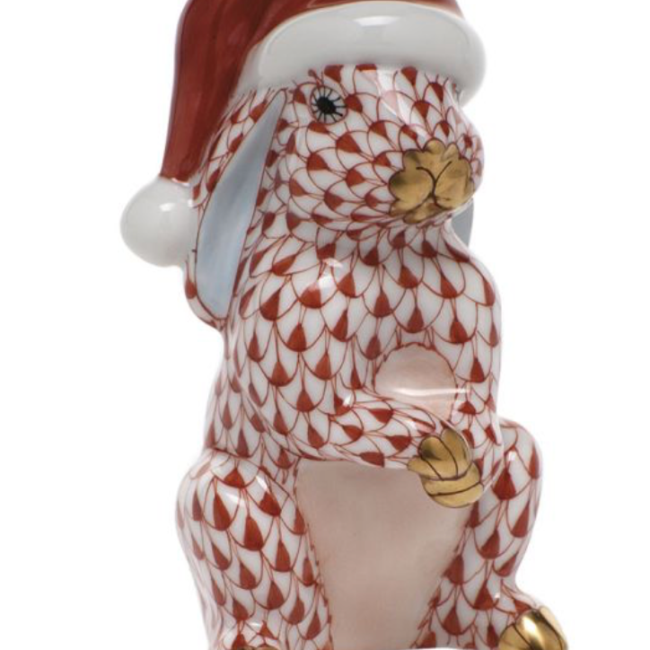 Herend Santa Bunny