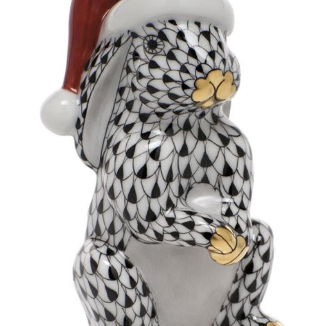 Herend Santa Bunny