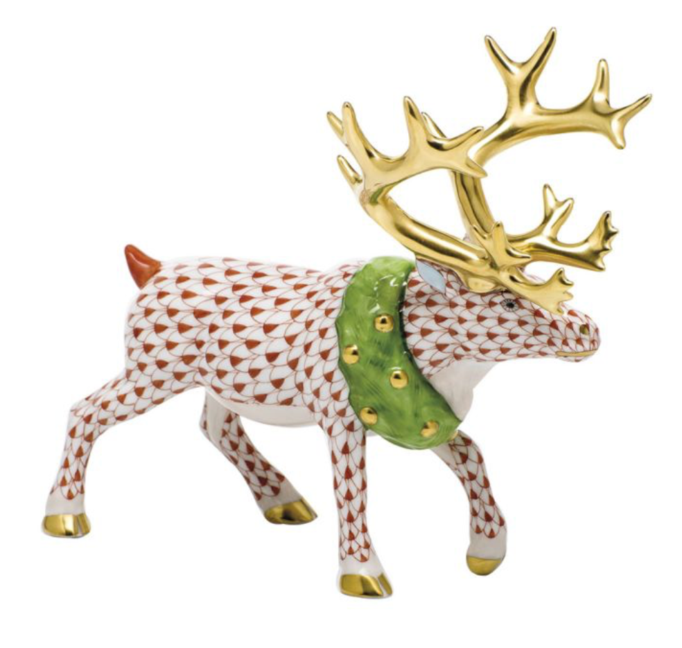 Herend Holiday Reindeer