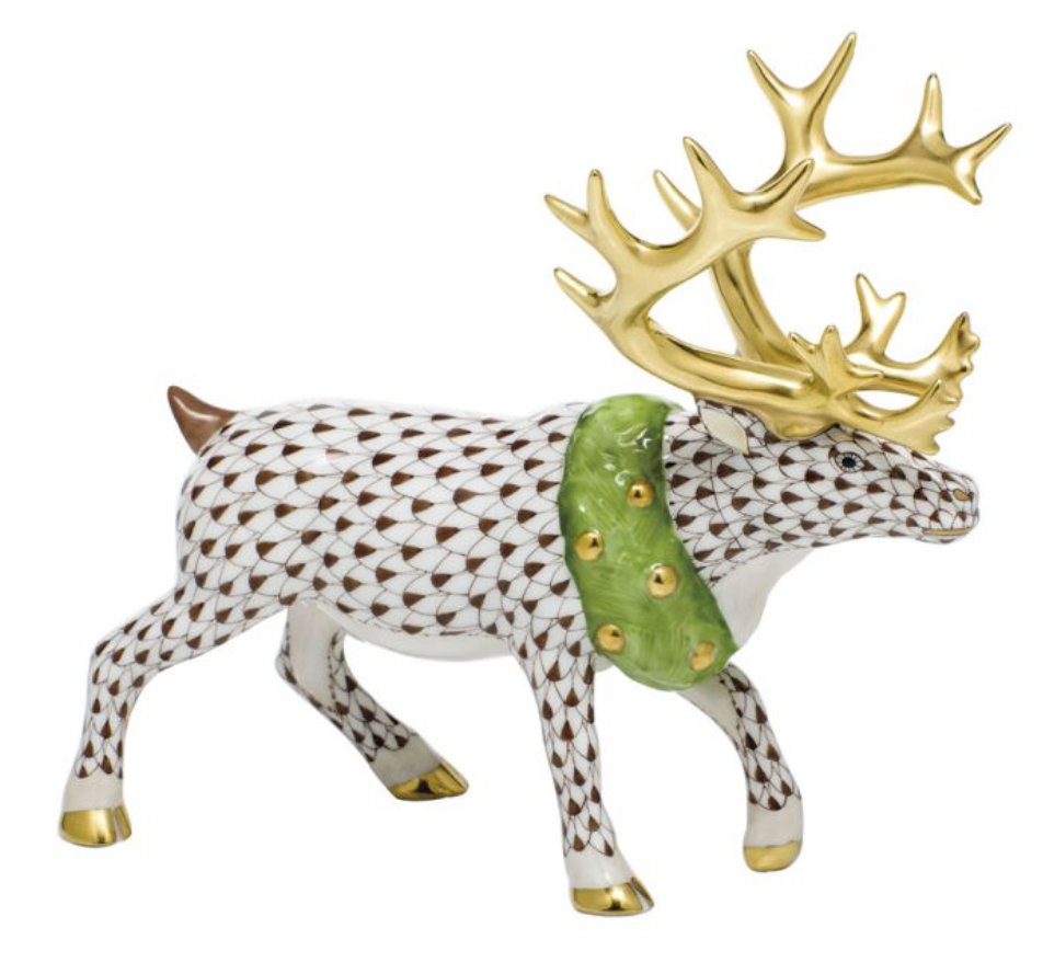 Herend Holiday Reindeer
