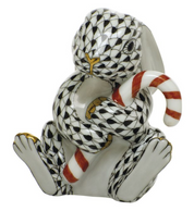 Herend Candy Cane Bunny