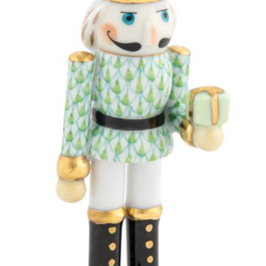 Herend Nutcracker With Gift