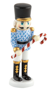 Herend Nutcracker With Candy Cane