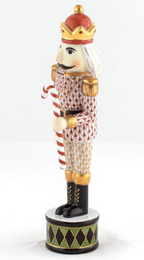 Herend Nutcracker With Candy Cane