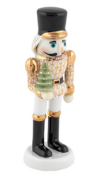 Herend Nutcracker With Christmas Tree