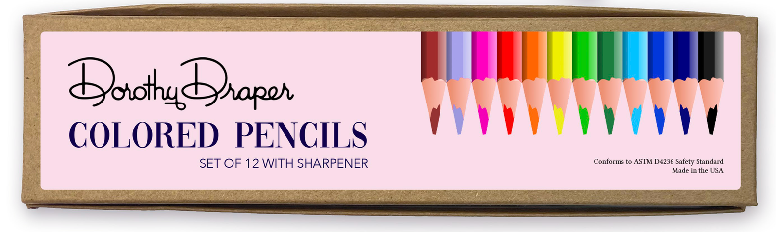 Dorothy Draper Colored Pencil Set