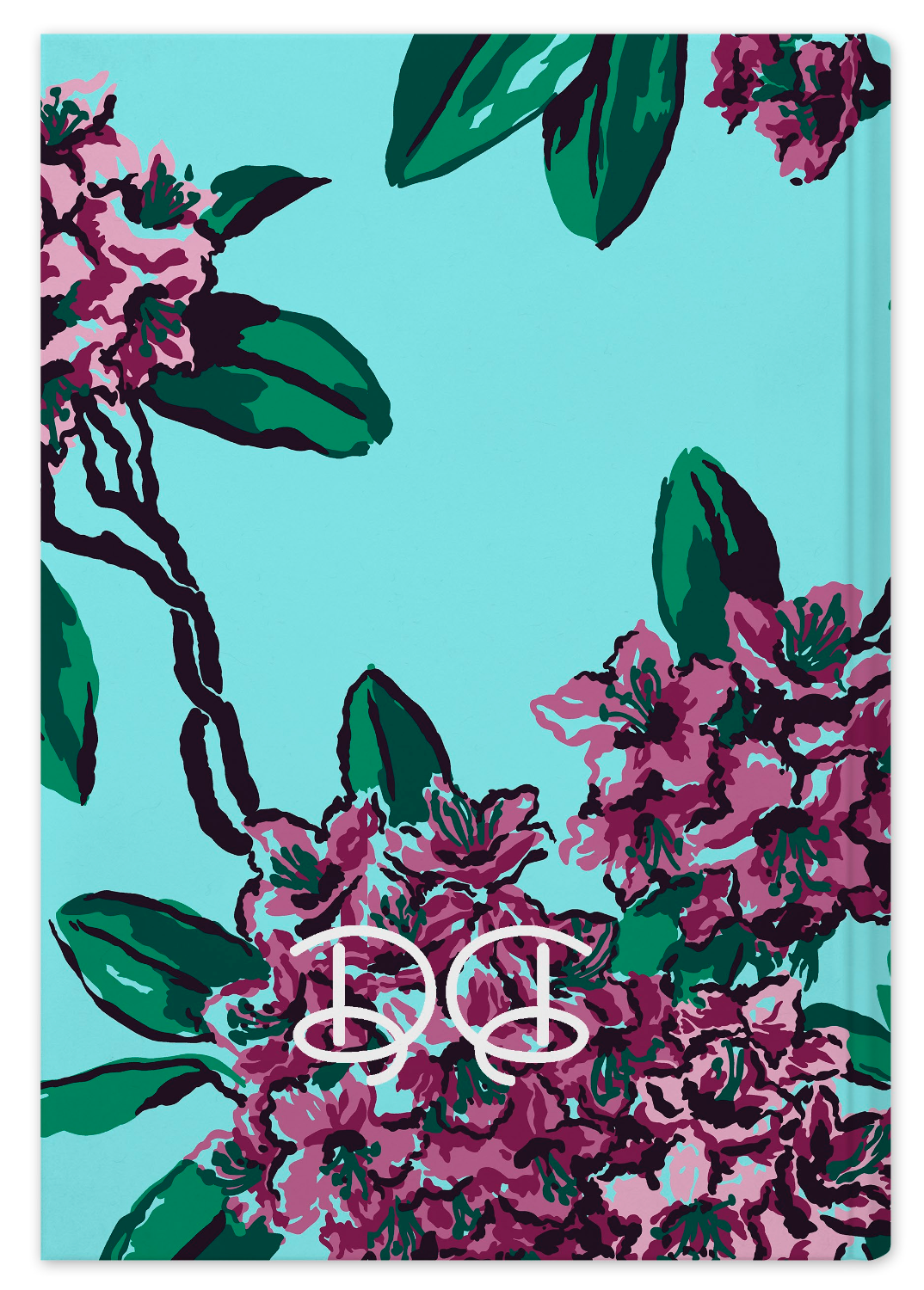 Hardback Journal - Rhododendron