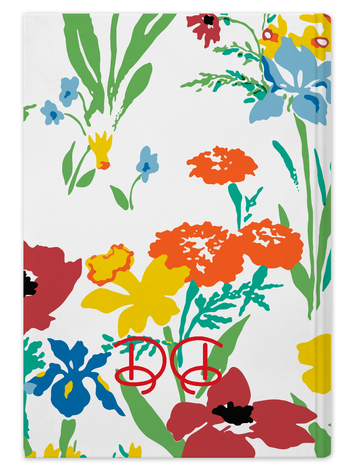 Hardback Journal - Les Fleures de Toulon