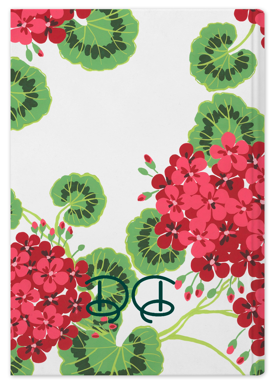 Hardback Journal - Geranium