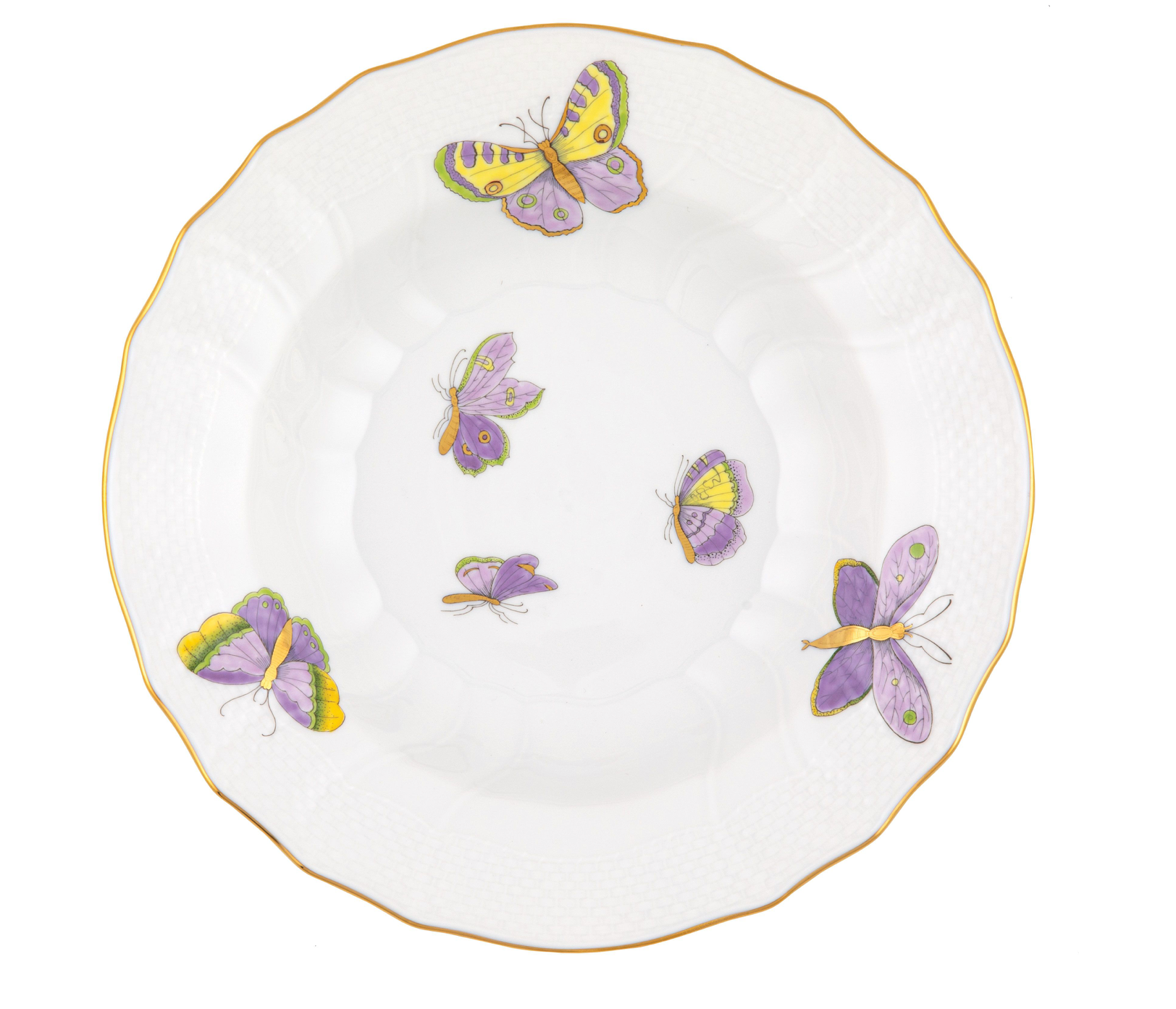 Herend Royal Garden Rim Soup