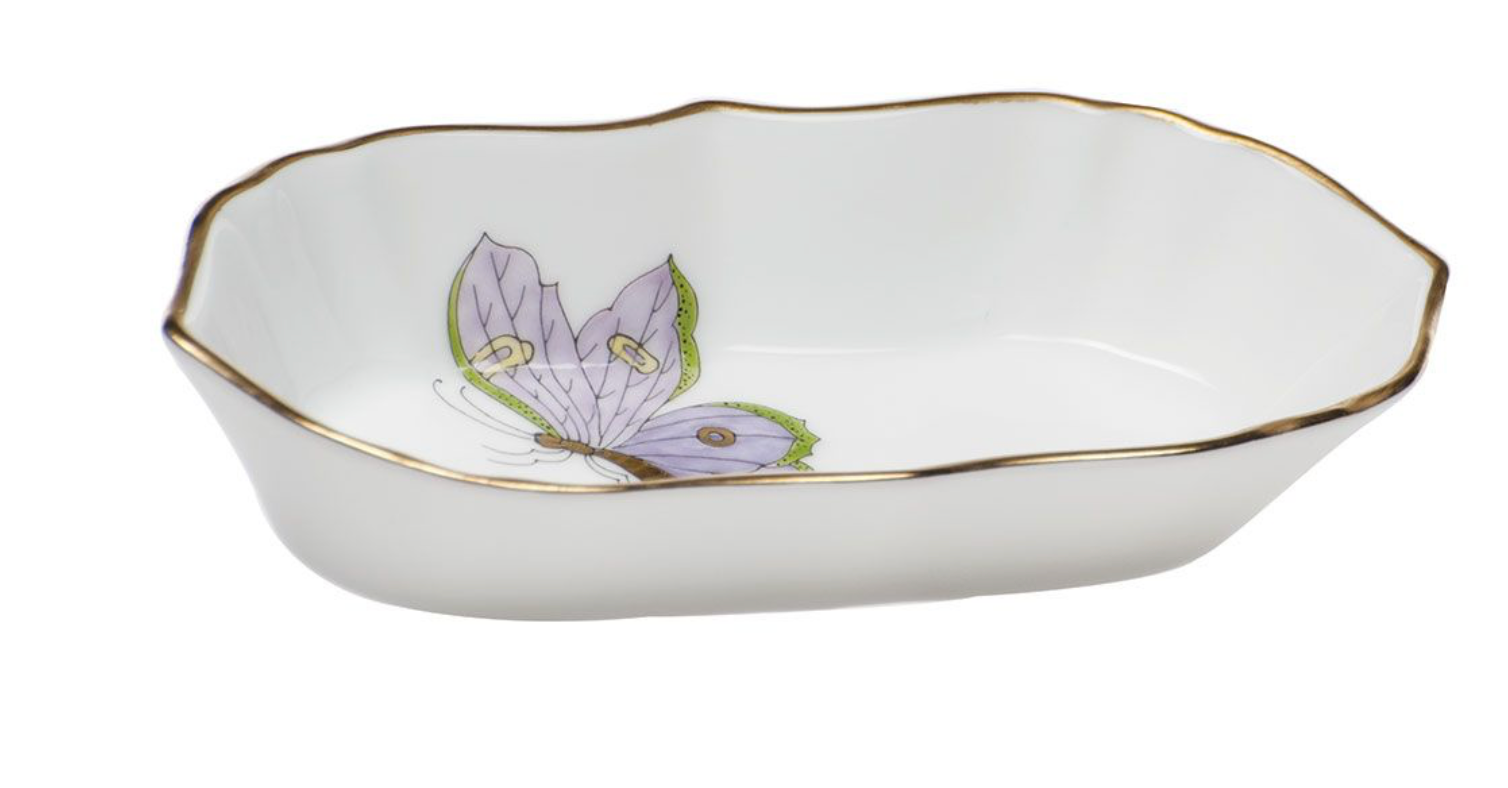 Herend Royal Garden Narrow Pin Dish