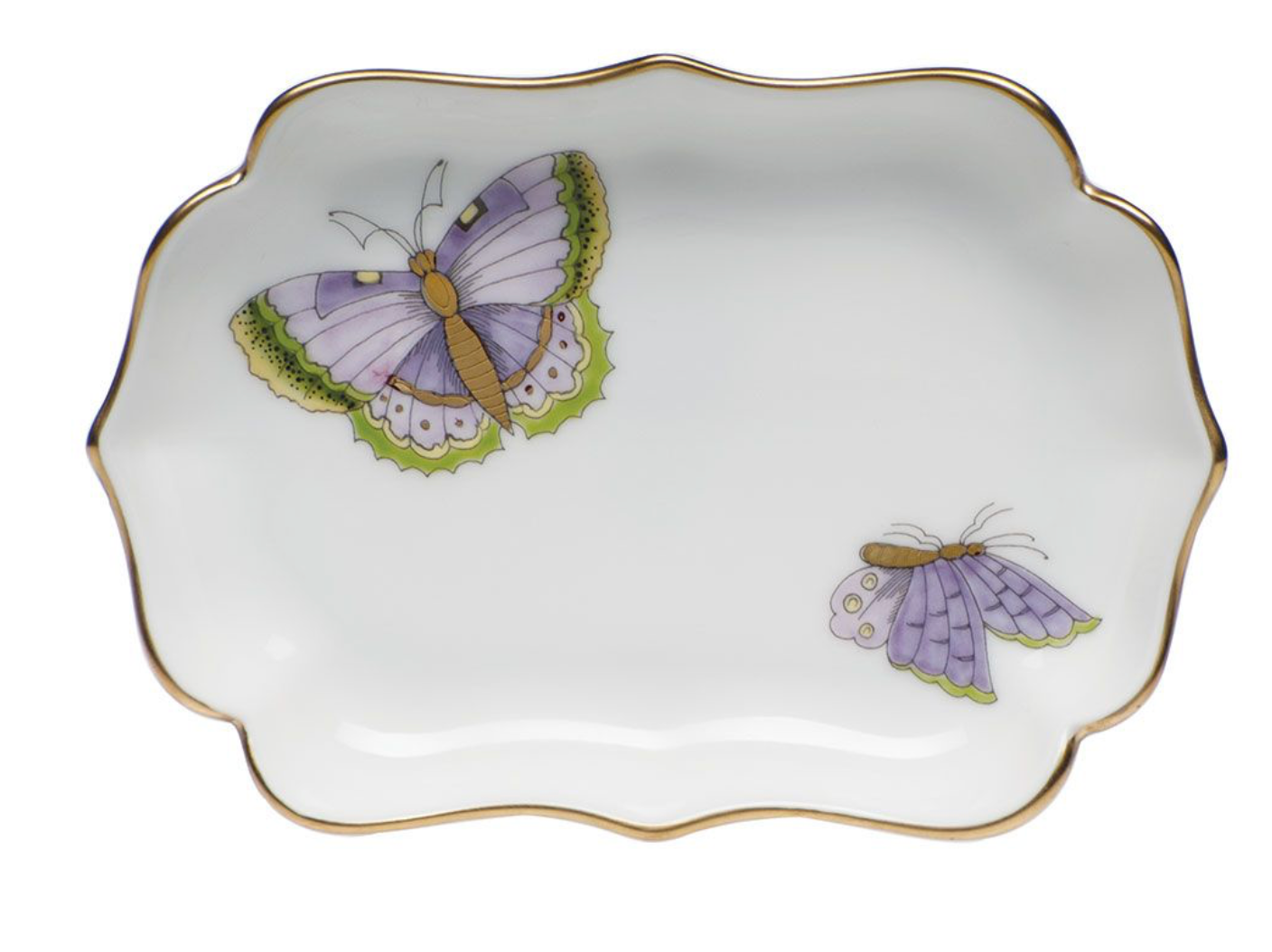 Herend Royal Garden Mini Scalloped Tray