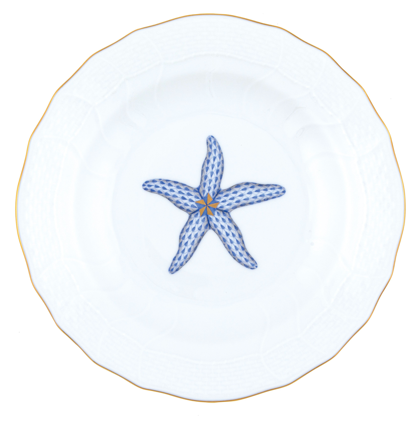 Herend Aquatic Dessert Plates