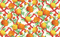 Marigolds Orange Wallpaper