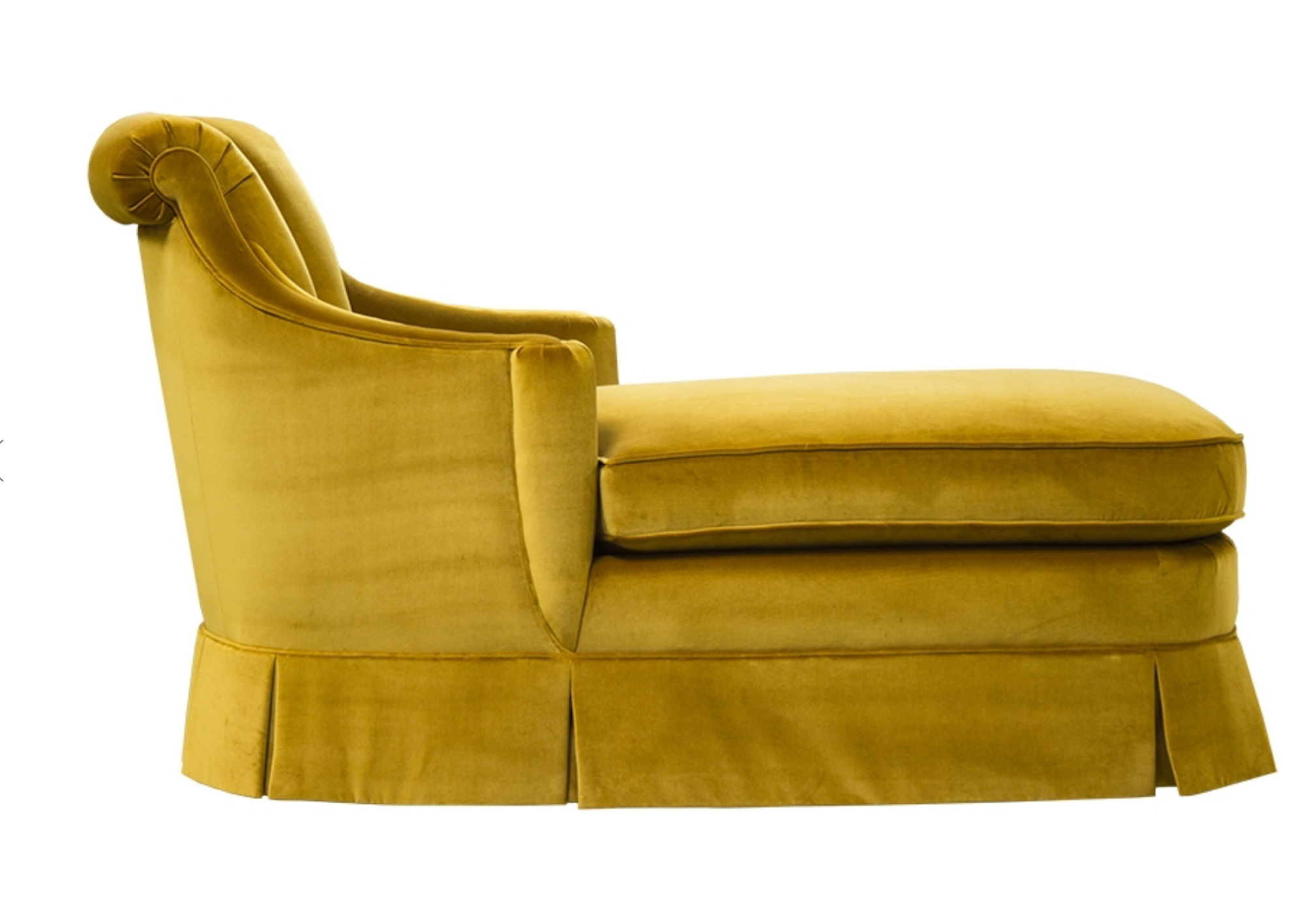 Channel Back Chaise Lounge