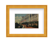 Vintage Framed Grand Hotel Postcard