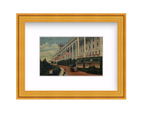 Vintage Framed Grand Hotel Postcard
