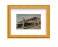 Vintage Framed Grand Hotel Postcard