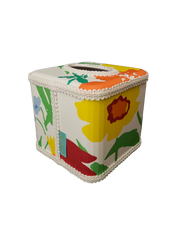 Draper Fabric Tissue Holder - Les Fleur de Toulon