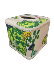 Draper Fabric Tissue Holder - Tobacco Leaf