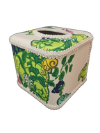 Draper Fabric Tissue Holder - Tobacco Leaf