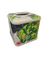 Draper Fabric Tissue Holder - Tobacco Leaf