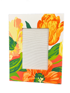 Draper Fabric Picture Frame - Anniversary Tulip