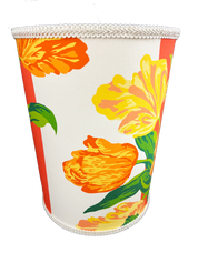 Waste Basket - Anniversary Tulip