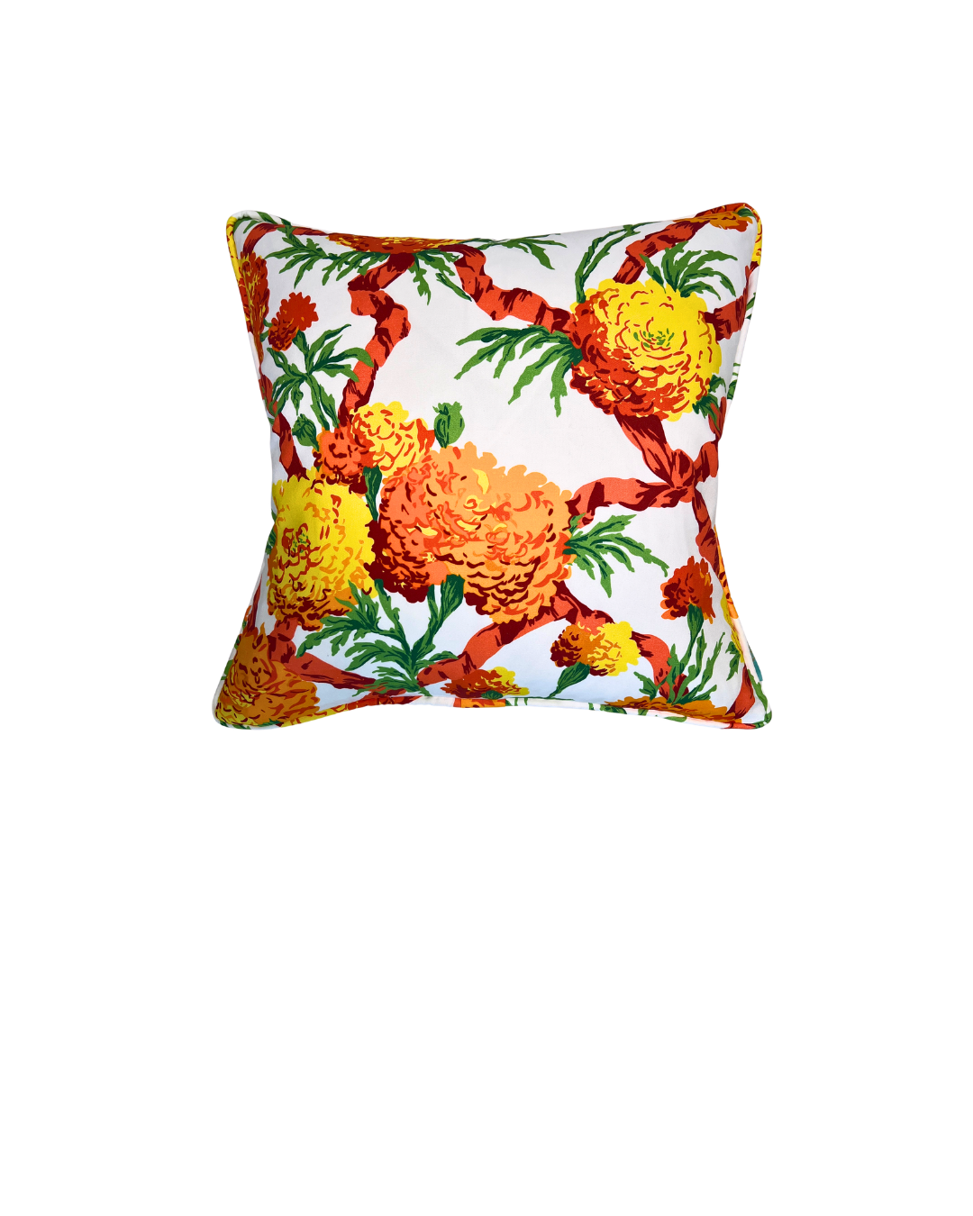 Marigolds Throw Pillow