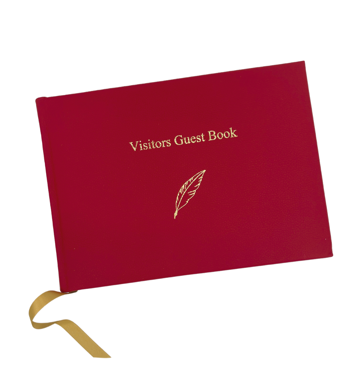 🎁 Leather Bound Visitors Guest Book (100% off)