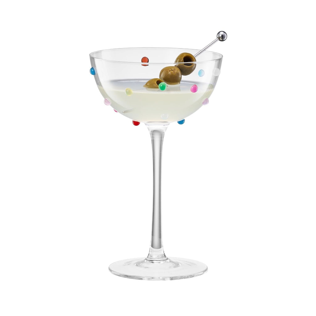 Confetti Coupe Glass