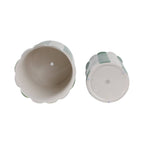 Scallop Stripe Cache Pot