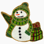 Snowman Presents Ornament