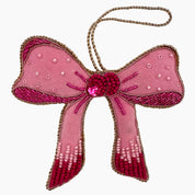 Pink Bow Ornament