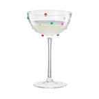 Confetti Coupe Glass