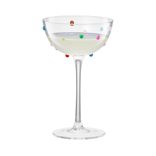 Confetti Coupe Glass