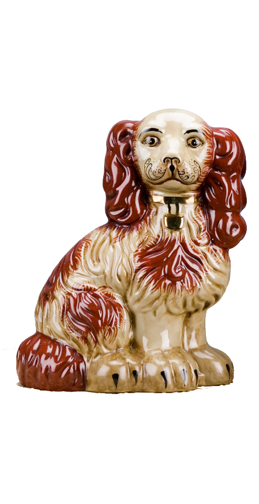 Staffordshire Dog - Large - Rust