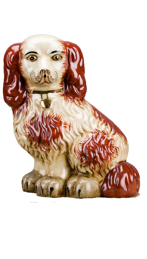 Staffordshire Dog - Large - Rust