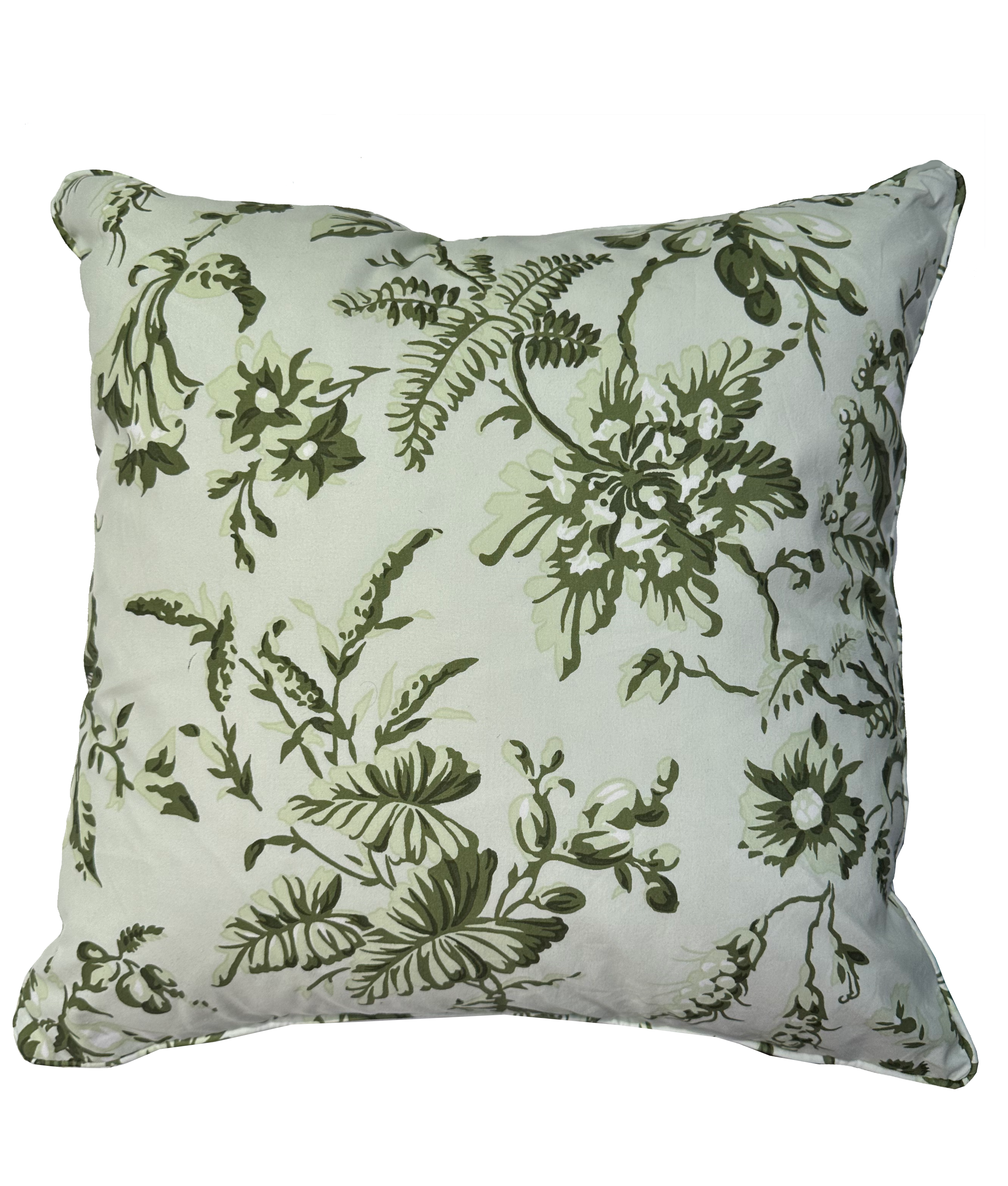 Terroir Garden Cotton Throw Pillow