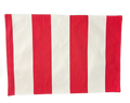 Set of Four Placemats - Draper Stripe Red