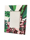 Draper Fabric Picture Frame - Rhododendron White